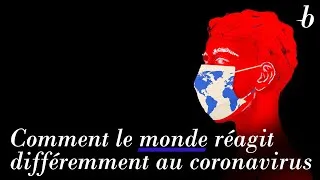 Miniature : Comment le monde réagit différemment au coronavirus