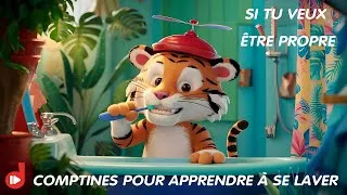 Miniature : Se laver - Comptines Hygiène pour les enfants ! 🧽🐳