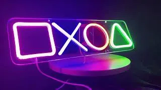 Miniature : 🎮 Lampe Geek Néon Gaming – Illumine ta zone de jeu avec style ! ✨