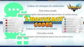 Miniature : 2 NOUVEAUX CODES CADEAUX À NE PAS RATER !! 🎁| INAZUMA ELEVEN : VICTORY ROAD