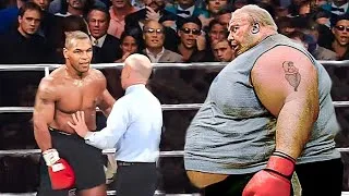 Miniature : Mike Tyson contre le GROS ARROGANT ! Ce combat fait vraiment peur… - Partie 3