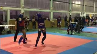 Miniature : Championnat de France Muay Thai Assaut Technique 2018 Cindy Finale