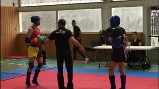 Miniature : Championnat de France Muay Thai Assaut Technique 2018 Rami 1/2 Finale