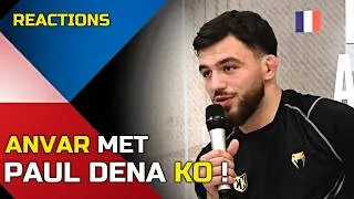 Miniature : Anzor réagit à sa victoire spectaculaire par KO face à Paul Dena à la LDLC de Lyon