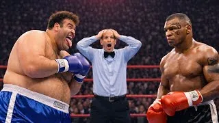 Miniature : Le Géant Africain de 136 kg Contre un Tyson en Colère… et il a été Brisé