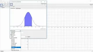 Miniature : Geogebra : calculs de probabilités