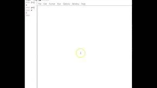 Miniature : Idle : prise en main