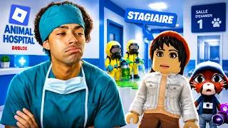 Miniature : J'engage une NOUVELLE STAGIAIRE dans mon HOPITAL pour ANIMAUX ! (Animal Hospital)