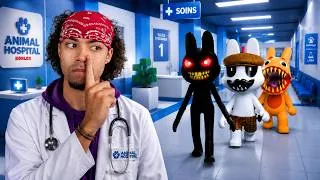 Miniature : Mon PREMIER jour dans un HÔPITAL pour ANIMAUX...😨 (Animal Hospital)