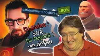 Miniature : Le COUP DE MAÎTRE de Valve pour imposer Steam