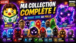 Miniature : 😱 J'AI LA COLLECTION COMPLÈTE DES ESPRITS ! (Du Point Zéro au Pollo) 👻 | Fortnite