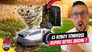 Miniature : Ce robot tondeuse ASPIRE votre jardin ! (Test ANTHBOT N8)