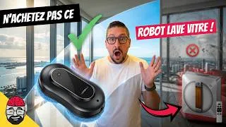Miniature : Robot lave-vitres pas cher (80€) : pourquoi ce modèle est bien meilleur ? Liectroux YW810