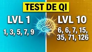 Miniature : Test de QI : Seul un GÉNIE arrive au Niveau 10 ! 🧠n2