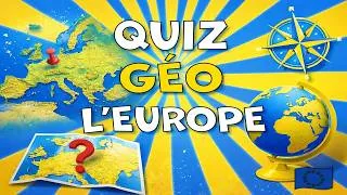 Miniature : Quiz 2 Géo 🔵🟡- l'Europe