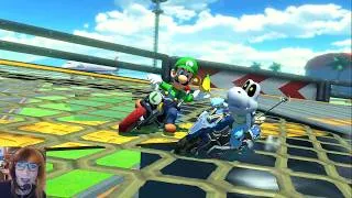 Miniature : Skelerex VS Luigi sur Mario Kart 8 Deluxe - Coupe Maneki-Neko (200cc)