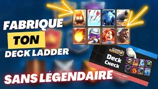 Miniature : COMMENT créer son deck SEUL [Clash Royale] ? TUTO facile + GAMEPLAY et ANALYSE