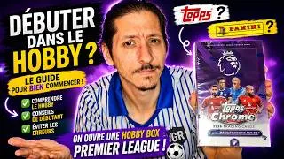 Miniature : Comment débuter dans les cartes de sports ? On parle hobby en ouvrant une Hobby Box Premier League !