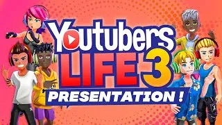 Miniature : 🚀 "YOUTUBERS LIFE 3 ENFIN LÀ ! NOUVEAUTÉS, GAMEPLAY, PREMIÈRES IMPRESSIONS 🎮"