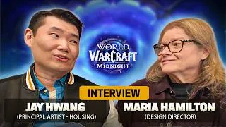 Miniature : Interview avec Maria Hamilton et Jay Hwang sur le Housing et Midnight de World of Warcraft !