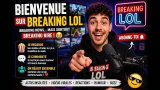 Miniature : Bienvenue sur Breaking LOL 😂 Les vidéos les plus folles d’Internet !