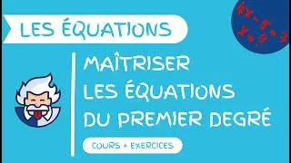 Miniature : Crack les ÉQUATIONS DU PREMIER DEGRÉ sans effort - Tutoriel facile 🏆