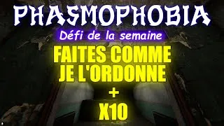Miniature : Rediffusion - Session nocturne Défi de la semaine "Faites comme je l'ordonne"  -