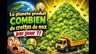 Miniature : La planète produit combien de crottes de nez par jours !?