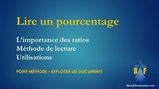 Miniature : Lire et utiliser les pourcentages - Méthode