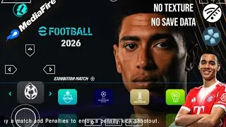 Miniature : Comment installer efootball PPSSPP 2026 no texture & no save data | tutos d'installation complet