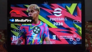 Miniature : efootball 2026 PPSSPP HORS LIGNE SAISON 25/26 NOUVEAUX TRANSFERTS & NOUVEAU MAILLOTS GRAPHISMES HD