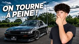 Miniature : Comment les roues tournent encore ?!! (Essai Silvia S13)