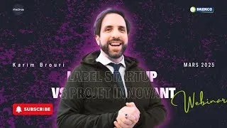 Miniature : Label Startup vs. Label Projet Innovant  I Webinaire #:Tek2Hub by Brenco