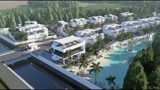Miniature : Mini cité de rêve : villas modernes avec piscines spectaculaires !!!