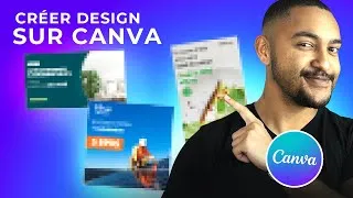 Miniature : Comment créer des visuels sur canva en 2024 - Exemples Live