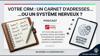 Miniature : Votre CRM est-il un carnet d'adresses ou un système nerveux ?