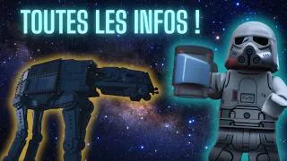 Miniature : Tous les LEAKS du futur AT-AT Lego Star Wars (Prix, figurines…)