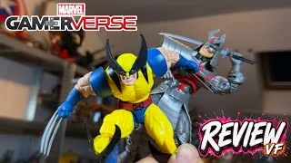 Miniature : MARVEL LEGENDS GAMERVERSE WOLVERINE VS SILVER SAMURAI REVIEW !