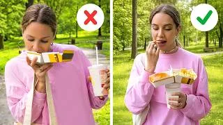 Miniature : Mange ton fast-food sans en mettre partout 🍔🤤