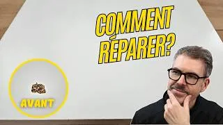Miniature : Comment réparer un trou dans du mélaminé ?
