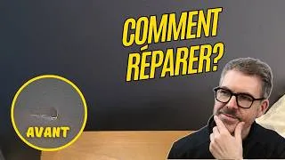 Miniature : Comment réparer un coup sur du Placo ?