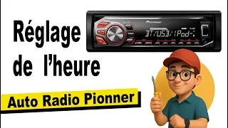 Miniature : Auto Radio Pionner - Réglage de l'heure