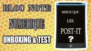 Miniature : BLOC NOTE NUMERIQUE , LA FIN DES POST-IT ?