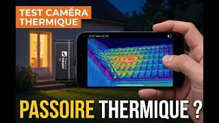 Miniature : Ma maison ,une passoire thermique ?  Test caméra thermique P3.