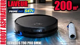 Miniature : Ecovacs T90 PRO OMNI : autonomie XXL et recharge ultra rapide, le robot laveur ultime ?
