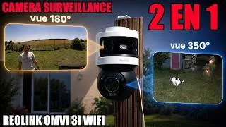 Miniature : REOLINK OMVI 3i WIFI caméra de surveillance avec Tracking Automatique !