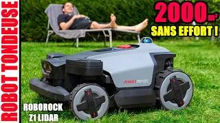 Miniature : ROBOROCK RockMow Z120 LiDAR un robot tondeuse sans antenne RTK ! TEST COMPLET