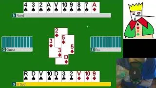Miniature : J'ai pas le droit à l'erreur- Speedrun pedagogique Niveau 2 - Bridge -  Cours-Jeu de Carte - A-27-29