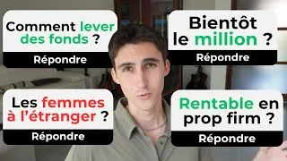Miniature : Trader à 23 ans : Stratégies, Capital, Hedge Fund... Je réponds à vos questions !