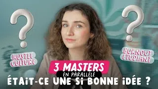 Miniature : COMMENT J'AI SUIVI 3 MASTERS EN PARALLÈLE ? 😱